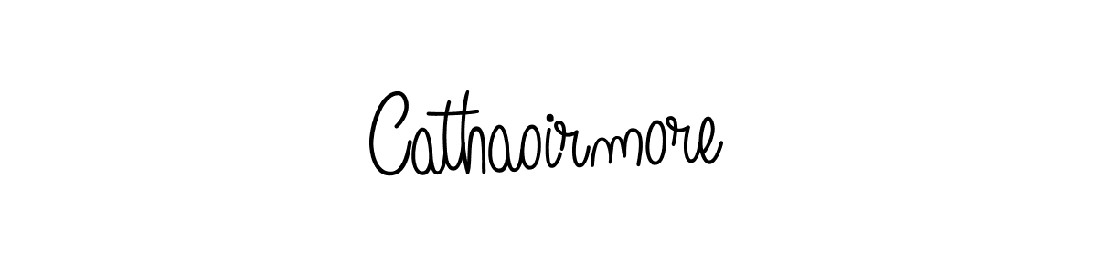 You should practise on your own different ways (Angelique-Rose-font-FFP) to write your name (Cathaoirmore) in signature. don't let someone else do it for you. Cathaoirmore signature style 5 images and pictures png