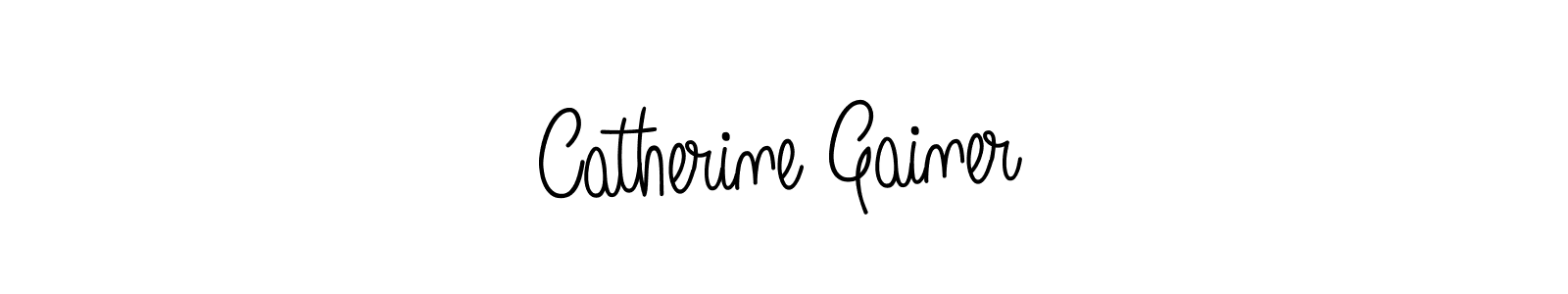 if you are searching for the best signature style for your name Catherine Gainer. so please give up your signature search. here we have designed multiple signature styles  using Angelique-Rose-font-FFP. Catherine Gainer signature style 5 images and pictures png