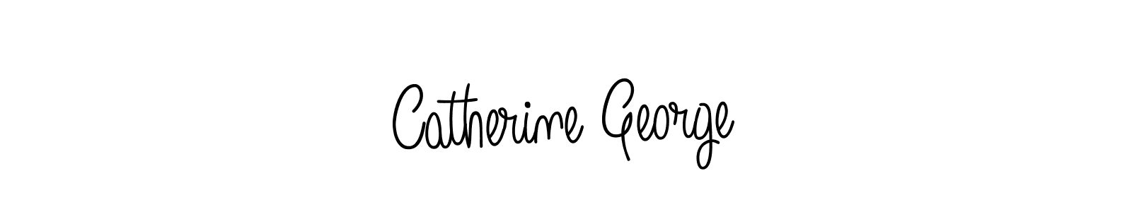 How to make Catherine George name signature. Use Angelique-Rose-font-FFP style for creating short signs online. This is the latest handwritten sign. Catherine George signature style 5 images and pictures png