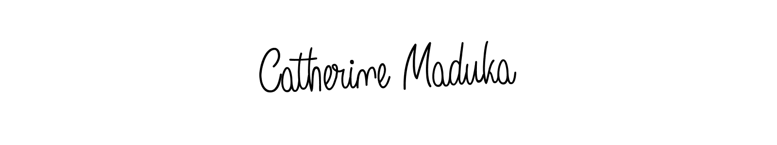 How to make Catherine Maduka signature? Angelique-Rose-font-FFP is a professional autograph style. Create handwritten signature for Catherine Maduka name. Catherine Maduka signature style 5 images and pictures png