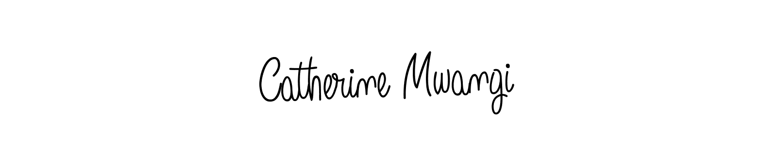 How to make Catherine Mwangi signature? Angelique-Rose-font-FFP is a professional autograph style. Create handwritten signature for Catherine Mwangi name. Catherine Mwangi signature style 5 images and pictures png