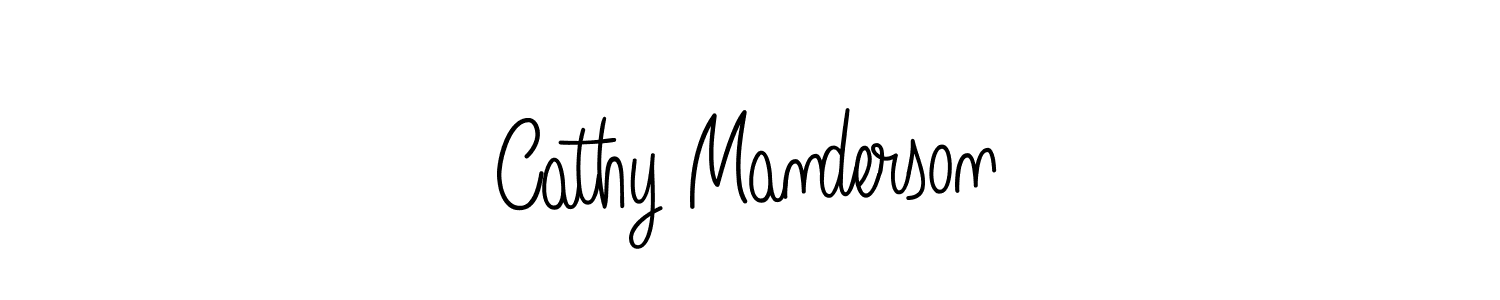 Cathy Manderson stylish signature style. Best Handwritten Sign (Angelique-Rose-font-FFP) for my name. Handwritten Signature Collection Ideas for my name Cathy Manderson. Cathy Manderson signature style 5 images and pictures png