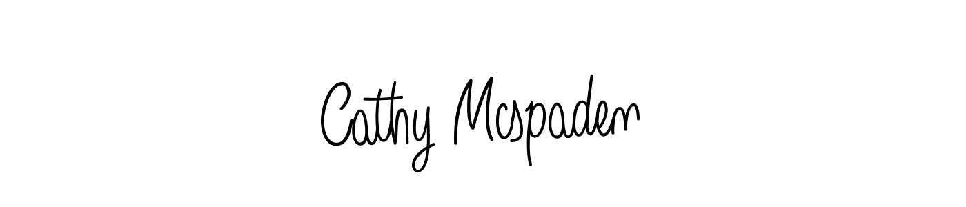Make a short Cathy Mcspaden signature style. Manage your documents anywhere anytime using Angelique-Rose-font-FFP. Create and add eSignatures, submit forms, share and send files easily. Cathy Mcspaden signature style 5 images and pictures png