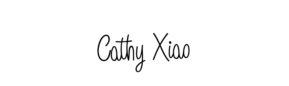 Use a signature maker to create a handwritten signature online. With this signature software, you can design (Angelique-Rose-font-FFP) your own signature for name Cathy Xiao. Cathy Xiao signature style 5 images and pictures png