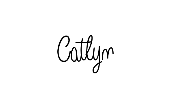 Use a signature maker to create a handwritten signature online. With this signature software, you can design (Angelique-Rose-font-FFP) your own signature for name Catlyn. Catlyn signature style 5 images and pictures png