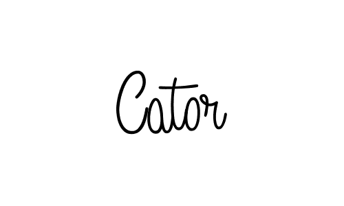 Cator stylish signature style. Best Handwritten Sign (Angelique-Rose-font-FFP) for my name. Handwritten Signature Collection Ideas for my name Cator. Cator signature style 5 images and pictures png