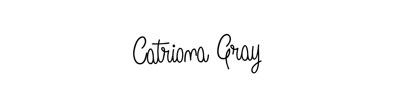 Use a signature maker to create a handwritten signature online. With this signature software, you can design (Angelique-Rose-font-FFP) your own signature for name Catriona Gray. Catriona Gray signature style 5 images and pictures png