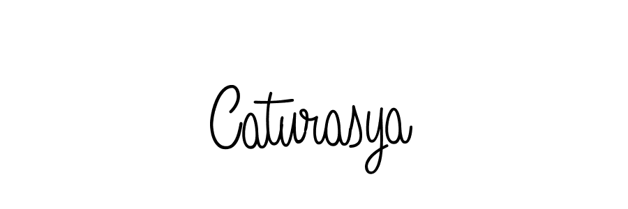 Once you've used our free online signature maker to create your best signature Angelique-Rose-font-FFP style, it's time to enjoy all of the benefits that Caturasya name signing documents. Caturasya signature style 5 images and pictures png