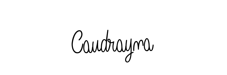 Caudrayna stylish signature style. Best Handwritten Sign (Angelique-Rose-font-FFP) for my name. Handwritten Signature Collection Ideas for my name Caudrayna. Caudrayna signature style 5 images and pictures png