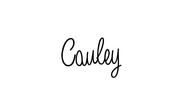 Design your own signature with our free online signature maker. With this signature software, you can create a handwritten (Angelique-Rose-font-FFP) signature for name Cauley. Cauley signature style 5 images and pictures png