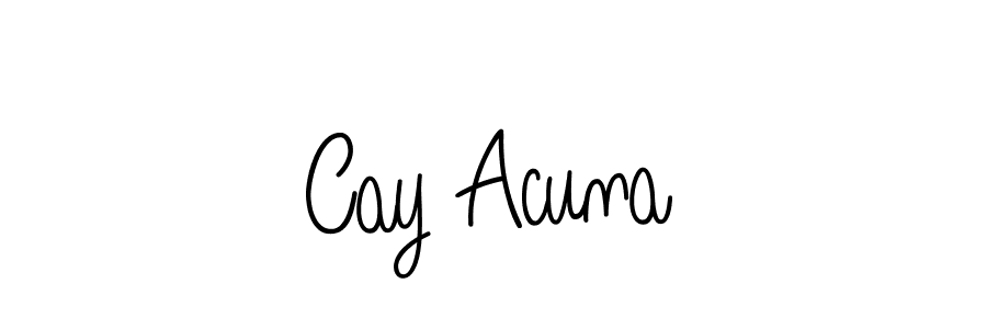 It looks lik you need a new signature style for name Cay Acuna. Design unique handwritten (Angelique-Rose-font-FFP) signature with our free signature maker in just a few clicks. Cay Acuna signature style 5 images and pictures png