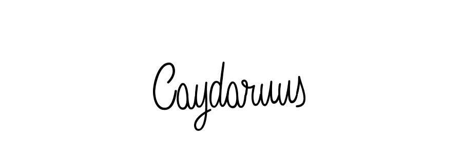 Design your own signature with our free online signature maker. With this signature software, you can create a handwritten (Angelique-Rose-font-FFP) signature for name Caydaruus. Caydaruus signature style 5 images and pictures png