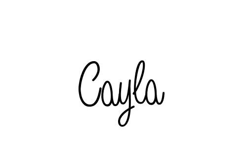 How to Draw Cayla signature style? Angelique-Rose-font-FFP is a latest design signature styles for name Cayla. Cayla signature style 5 images and pictures png