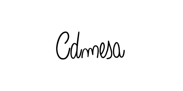 Cdmesa stylish signature style. Best Handwritten Sign (Angelique-Rose-font-FFP) for my name. Handwritten Signature Collection Ideas for my name Cdmesa. Cdmesa signature style 5 images and pictures png