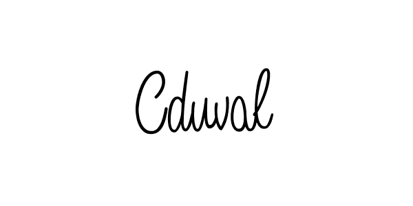 How to Draw Cduval signature style? Angelique-Rose-font-FFP is a latest design signature styles for name Cduval. Cduval signature style 5 images and pictures png