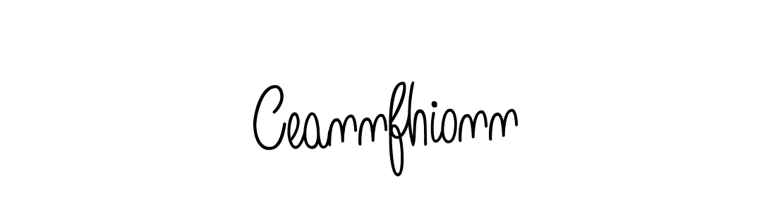 Create a beautiful signature design for name Ceannfhionn. With this signature (Angelique-Rose-font-FFP) fonts, you can make a handwritten signature for free. Ceannfhionn signature style 5 images and pictures png