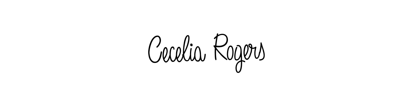 Also we have Cecelia Rogers name is the best signature style. Create professional handwritten signature collection using Angelique-Rose-font-FFP autograph style. Cecelia Rogers signature style 5 images and pictures png