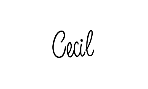 Create a beautiful signature design for name Cecil. With this signature (Angelique-Rose-font-FFP) fonts, you can make a handwritten signature for free. Cecil signature style 5 images and pictures png