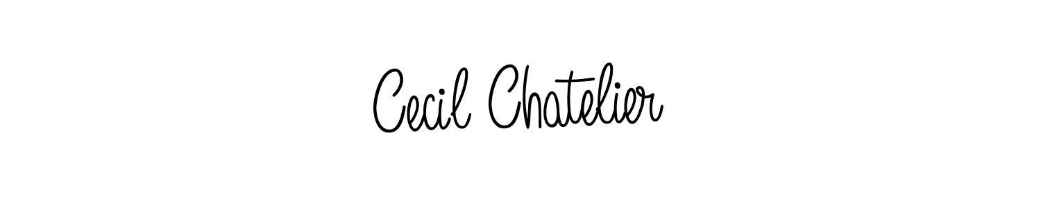 Make a beautiful signature design for name Cecil Chatelier. Use this online signature maker to create a handwritten signature for free. Cecil Chatelier signature style 5 images and pictures png