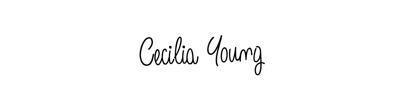 How to Draw Cecilia Young signature style? Angelique-Rose-font-FFP is a latest design signature styles for name Cecilia Young. Cecilia Young signature style 5 images and pictures png