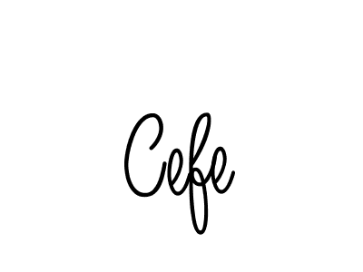 Create a beautiful signature design for name Cefe. With this signature (Angelique-Rose-font-FFP) fonts, you can make a handwritten signature for free. Cefe signature style 5 images and pictures png