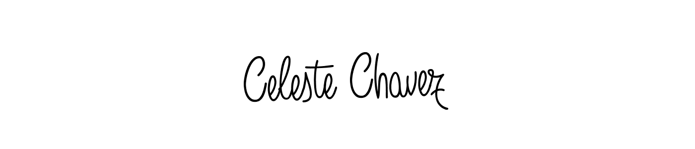 Create a beautiful signature design for name Celeste Chavez. With this signature (Angelique-Rose-font-FFP) fonts, you can make a handwritten signature for free. Celeste Chavez signature style 5 images and pictures png