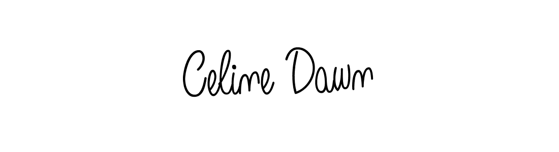 Once you've used our free online signature maker to create your best signature Angelique-Rose-font-FFP style, it's time to enjoy all of the benefits that Celine Dawn name signing documents. Celine Dawn signature style 5 images and pictures png