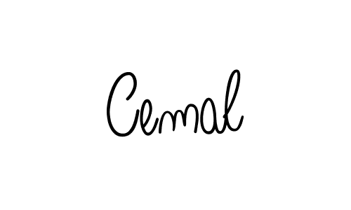 Design your own signature with our free online signature maker. With this signature software, you can create a handwritten (Angelique-Rose-font-FFP) signature for name Cemal. Cemal signature style 5 images and pictures png