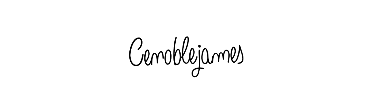 Best and Professional Signature Style for Cenoblejames. Angelique-Rose-font-FFP Best Signature Style Collection. Cenoblejames signature style 5 images and pictures png