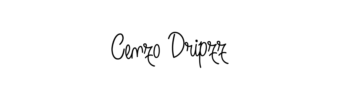 You should practise on your own different ways (Angelique-Rose-font-FFP) to write your name (Cenzo Dripzz) in signature. don't let someone else do it for you. Cenzo Dripzz signature style 5 images and pictures png