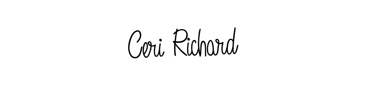 Similarly Angelique-Rose-font-FFP is the best handwritten signature design. Signature creator online .You can use it as an online autograph creator for name Ceri Richard. Ceri Richard signature style 5 images and pictures png