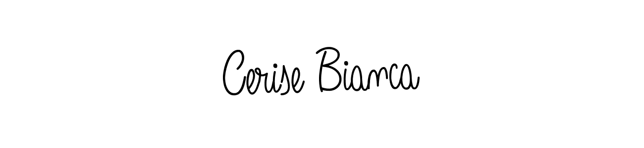 Here are the top 10 professional signature styles for the name Cerise Bianca. These are the best autograph styles you can use for your name. Cerise Bianca signature style 5 images and pictures png