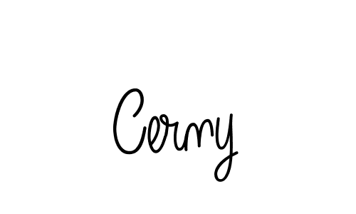 The best way (Angelique-Rose-font-FFP) to make a short signature is to pick only two or three words in your name. The name Cerny include a total of six letters. For converting this name. Cerny signature style 5 images and pictures png