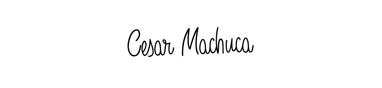 Create a beautiful signature design for name Cesar Machuca. With this signature (Angelique-Rose-font-FFP) fonts, you can make a handwritten signature for free. Cesar Machuca signature style 5 images and pictures png