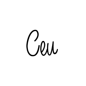 Make a beautiful signature design for name Ceu. Use this online signature maker to create a handwritten signature for free. Ceu signature style 5 images and pictures png