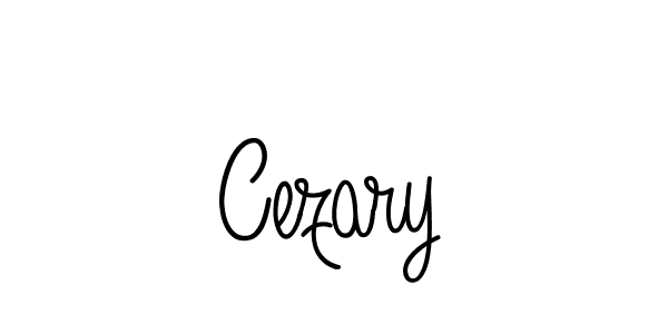 You should practise on your own different ways (Angelique-Rose-font-FFP) to write your name (Cezary) in signature. don't let someone else do it for you. Cezary signature style 5 images and pictures png