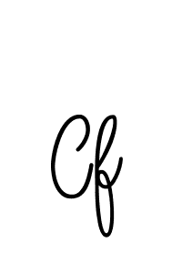 You should practise on your own different ways (Angelique-Rose-font-FFP) to write your name (Cf) in signature. don't let someone else do it for you. Cf signature style 5 images and pictures png