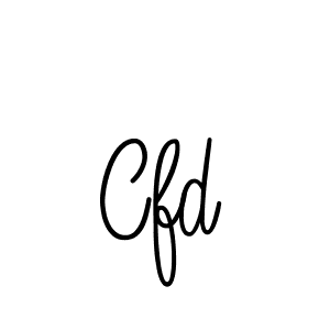 How to make Cfd name signature. Use Angelique-Rose-font-FFP style for creating short signs online. This is the latest handwritten sign. Cfd signature style 5 images and pictures png