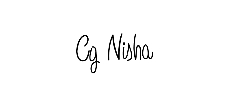 Make a short Cg Nisha signature style. Manage your documents anywhere anytime using Angelique-Rose-font-FFP. Create and add eSignatures, submit forms, share and send files easily. Cg Nisha signature style 5 images and pictures png