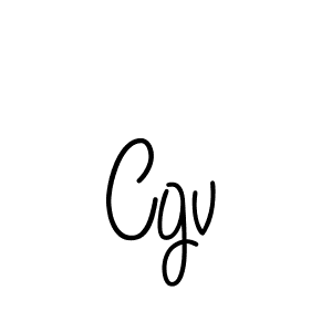 You should practise on your own different ways (Angelique-Rose-font-FFP) to write your name (Cgv) in signature. don't let someone else do it for you. Cgv signature style 5 images and pictures png