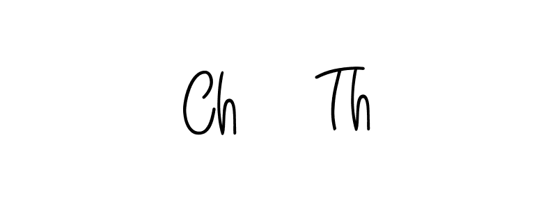 How to Draw Ch    Th signature style? Angelique-Rose-font-FFP is a latest design signature styles for name Ch    Th. Ch    Th signature style 5 images and pictures png