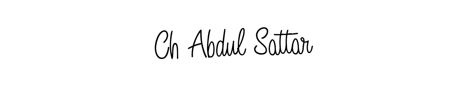 Also we have Ch Abdul Sattar name is the best signature style. Create professional handwritten signature collection using Angelique-Rose-font-FFP autograph style. Ch Abdul Sattar signature style 5 images and pictures png