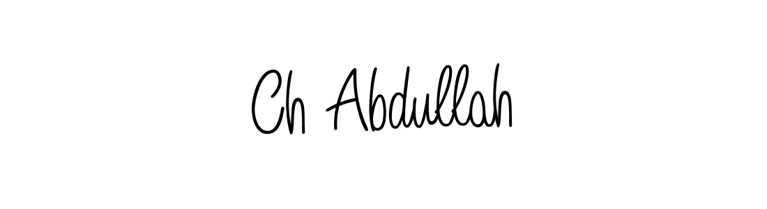 Once you've used our free online signature maker to create your best signature Angelique-Rose-font-FFP style, it's time to enjoy all of the benefits that Ch Abdullah name signing documents. Ch Abdullah signature style 5 images and pictures png