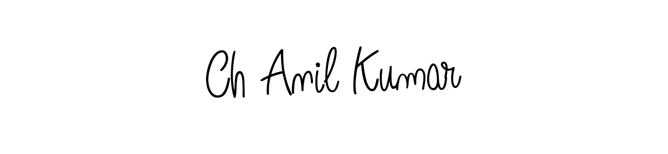 It looks lik you need a new signature style for name Ch Anil Kumar. Design unique handwritten (Angelique-Rose-font-FFP) signature with our free signature maker in just a few clicks. Ch Anil Kumar signature style 5 images and pictures png