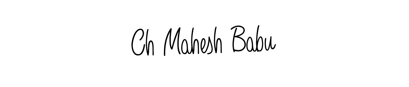 Make a short Ch Mahesh Babu signature style. Manage your documents anywhere anytime using Angelique-Rose-font-FFP. Create and add eSignatures, submit forms, share and send files easily. Ch Mahesh Babu signature style 5 images and pictures png