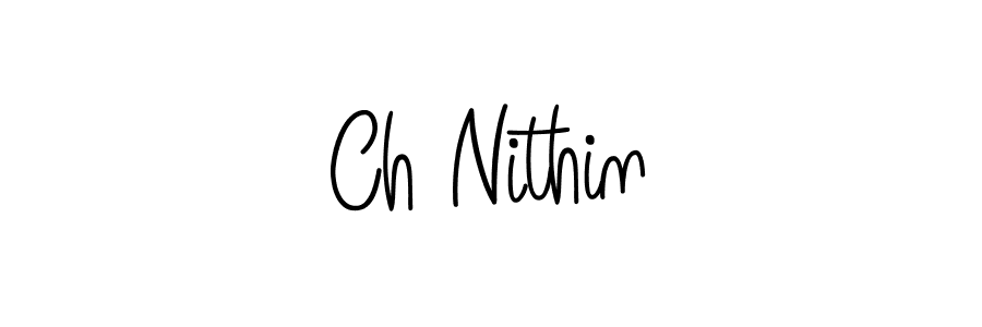 Here are the top 10 professional signature styles for the name Ch Nithin. These are the best autograph styles you can use for your name. Ch Nithin signature style 5 images and pictures png