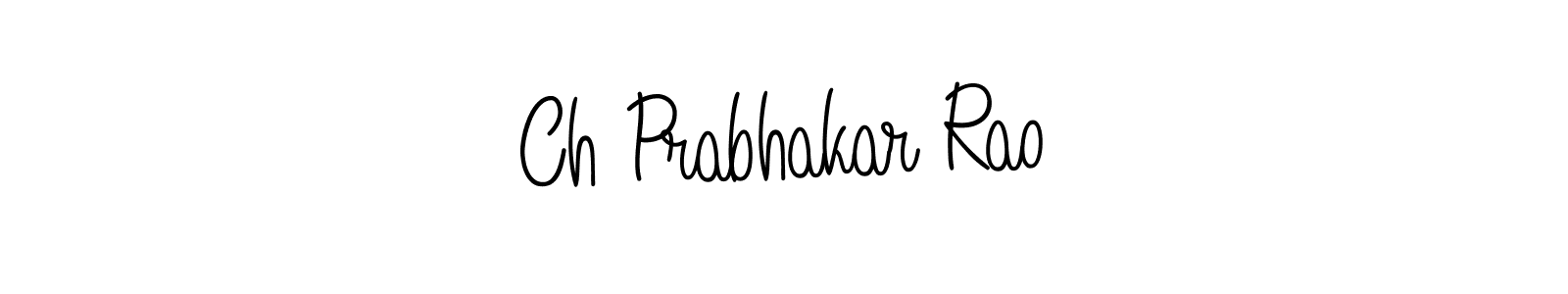 if you are searching for the best signature style for your name Ch Prabhakar Rao. so please give up your signature search. here we have designed multiple signature styles  using Angelique-Rose-font-FFP. Ch Prabhakar Rao signature style 5 images and pictures png