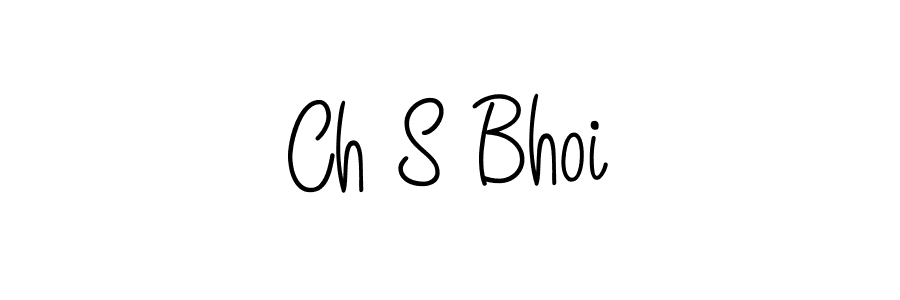 The best way (Angelique-Rose-font-FFP) to make a short signature is to pick only two or three words in your name. The name Ch S Bhoi include a total of six letters. For converting this name. Ch S Bhoi signature style 5 images and pictures png