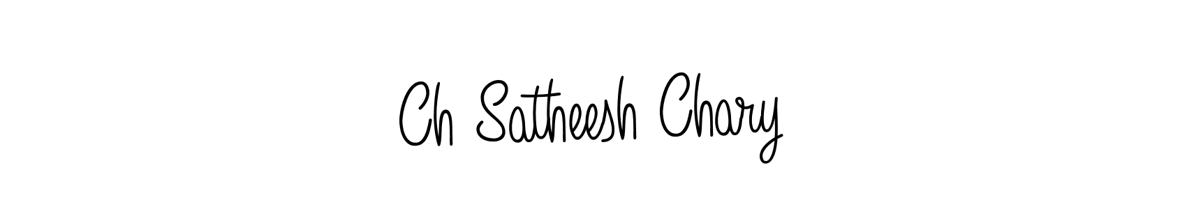 Once you've used our free online signature maker to create your best signature Angelique-Rose-font-FFP style, it's time to enjoy all of the benefits that Ch Satheesh Chary name signing documents. Ch Satheesh Chary signature style 5 images and pictures png