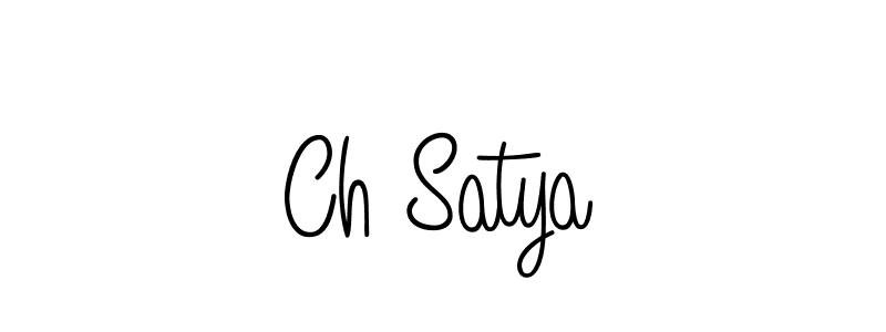 Once you've used our free online signature maker to create your best signature Angelique-Rose-font-FFP style, it's time to enjoy all of the benefits that Ch Satya name signing documents. Ch Satya signature style 5 images and pictures png